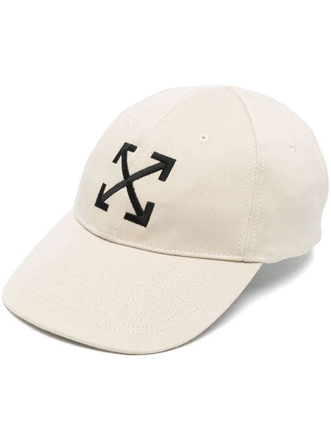 off white gorra